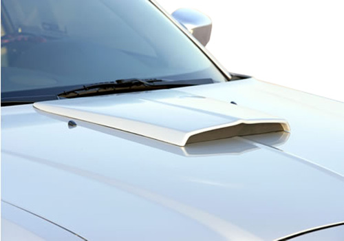 Xenon Single Grooved Hood Scoop - Click Image to Close
